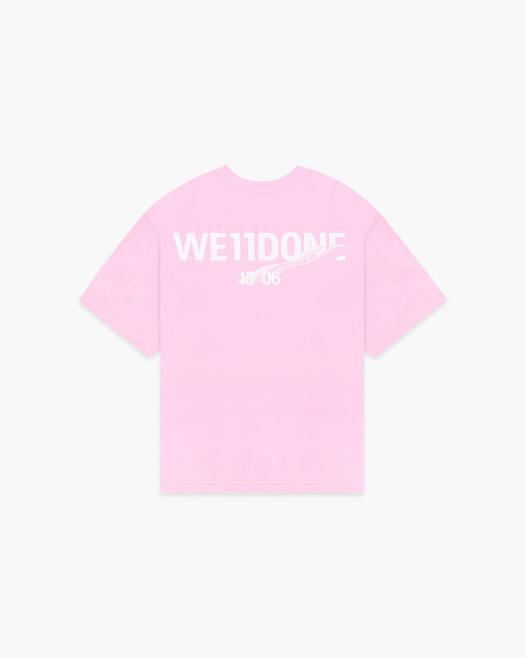 Light Pink Wave Logo Short-Sleeve Tee - 2