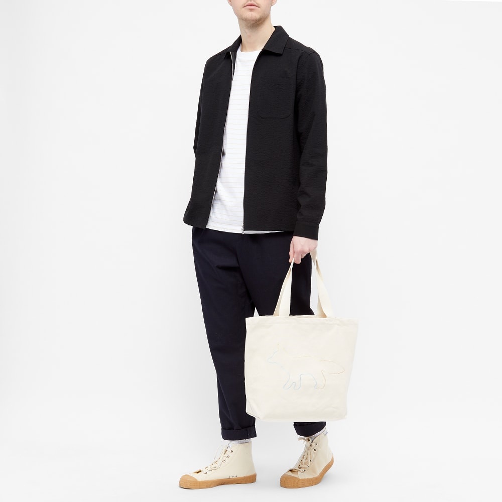 Maison Kitsuné Rainbow Fox Profile Tote Bag - 4