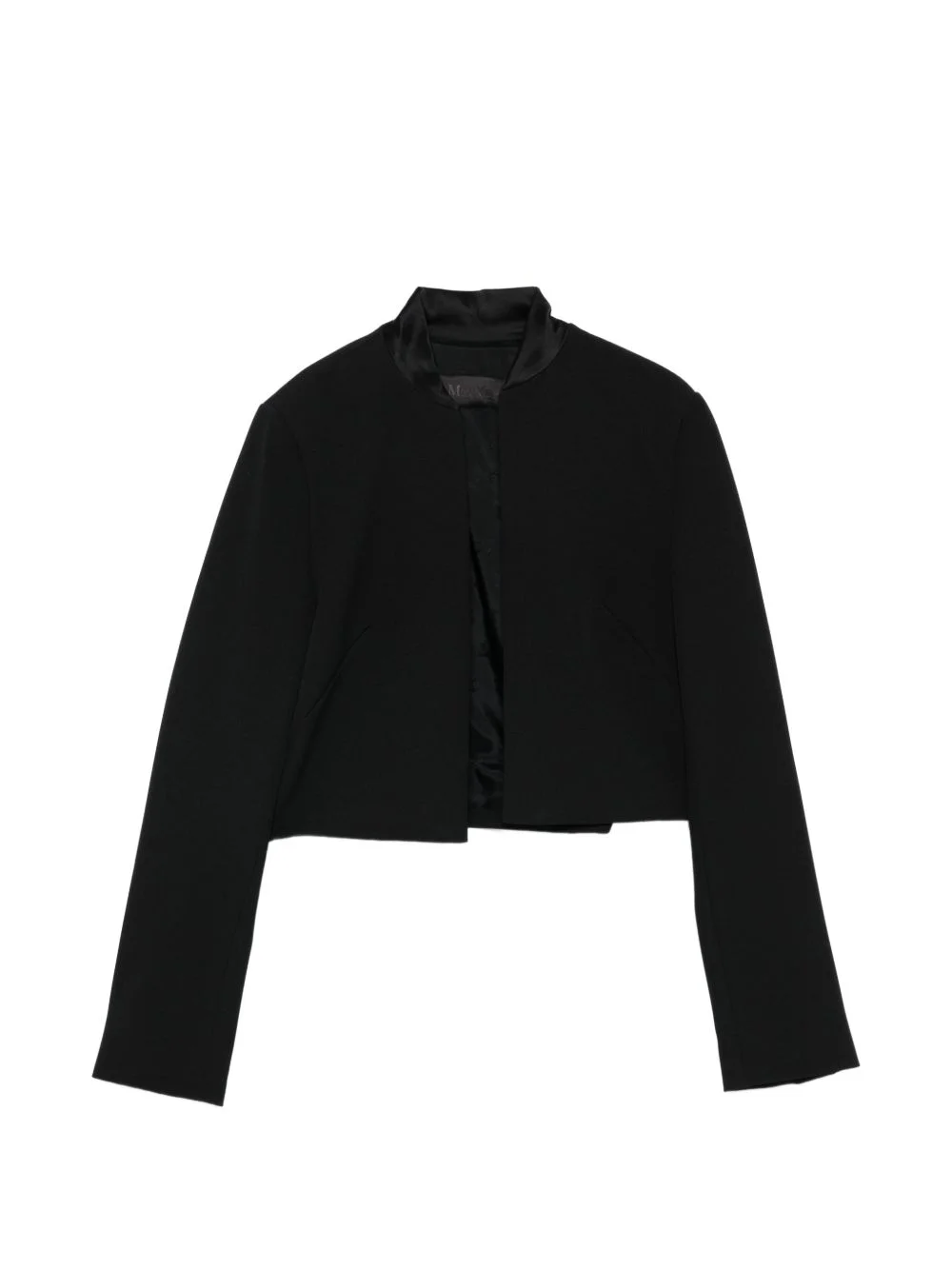 Tesoro satin-trim jacket - 1