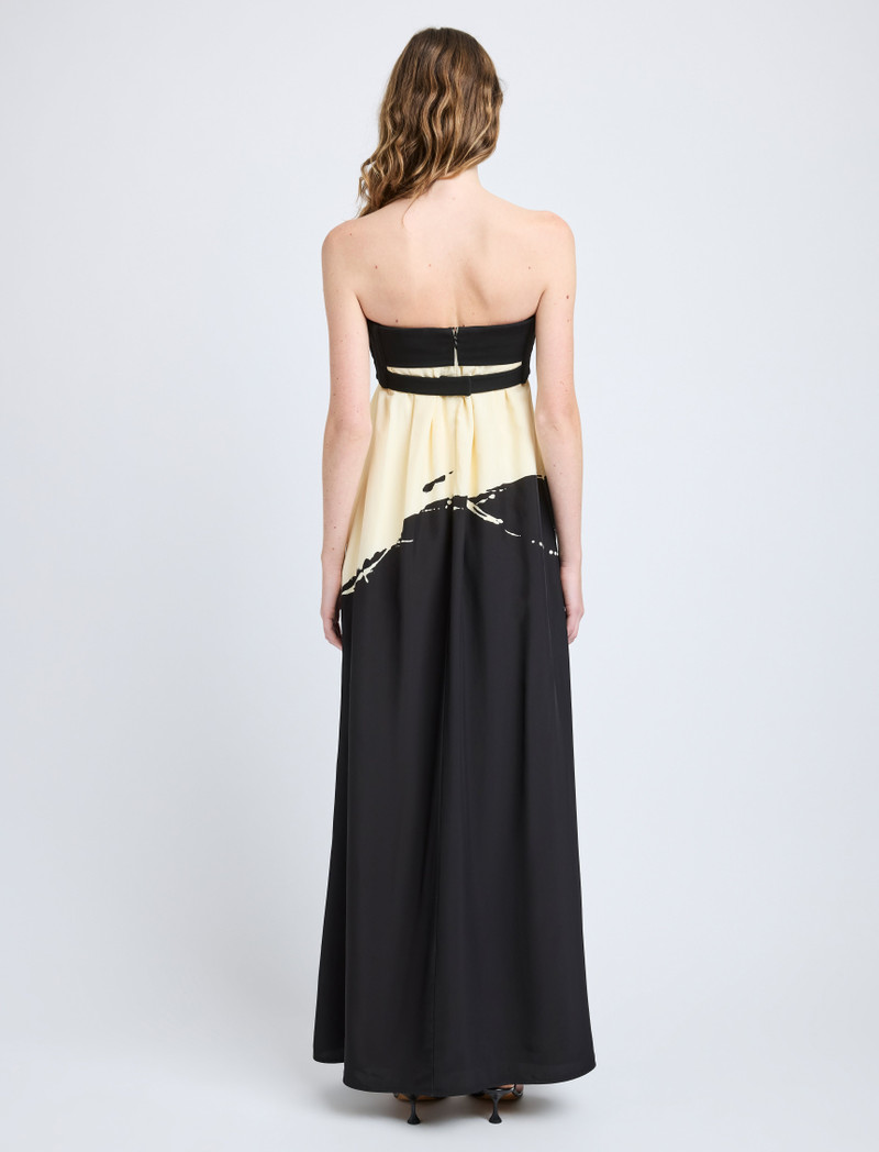 Ophelia Dress in Printed Marocaine 4
