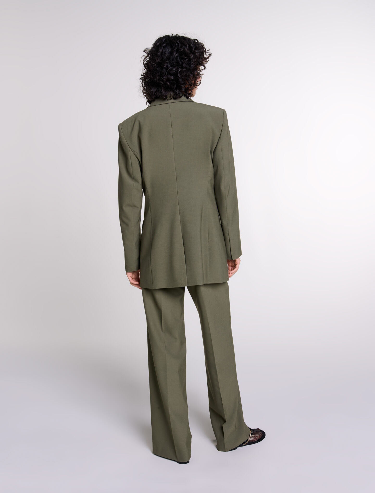 Slim-fit suit jacket - 4