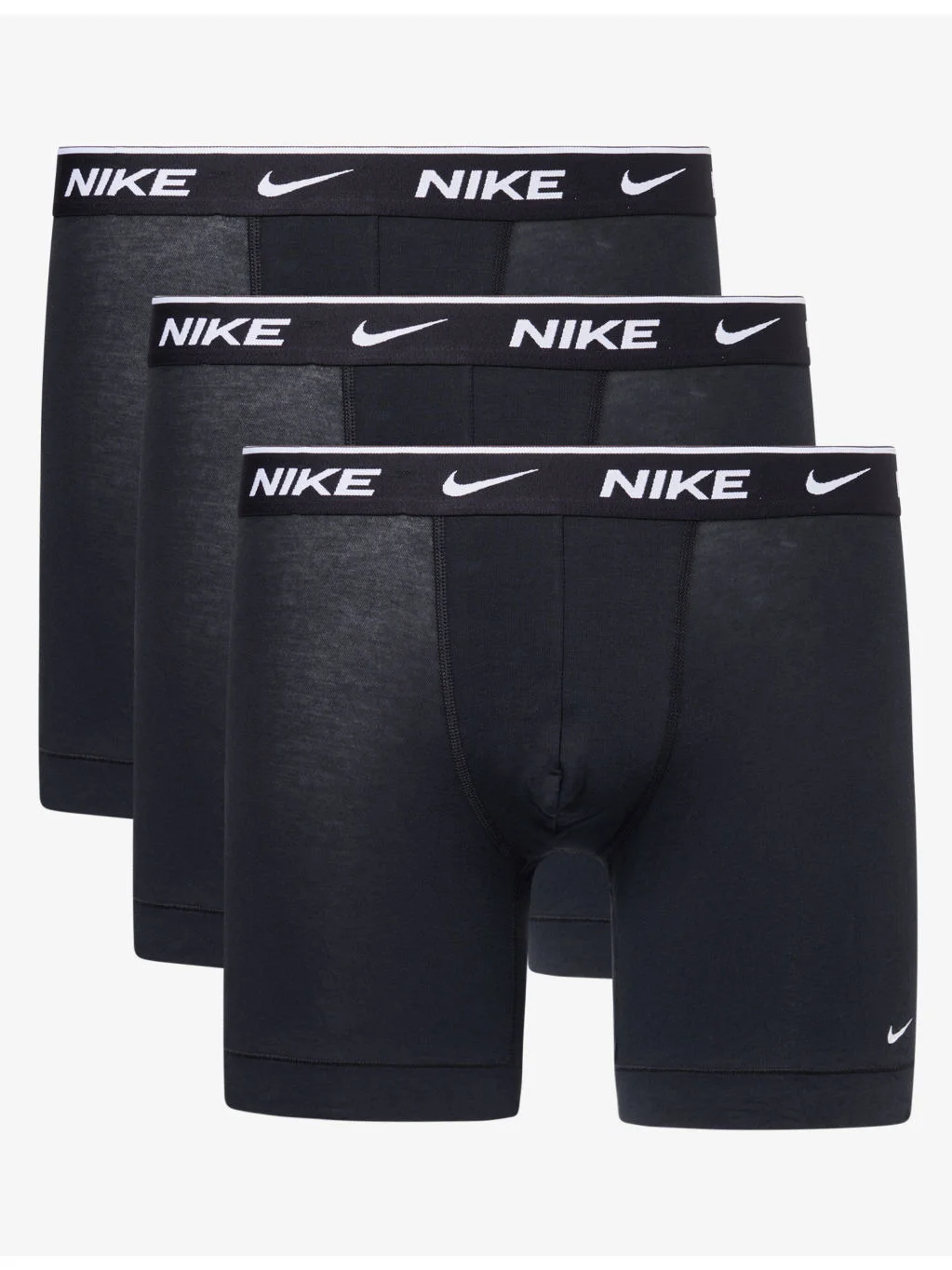 Branded-Waistband Set of Three Stretch-Cotton Boxers - 1