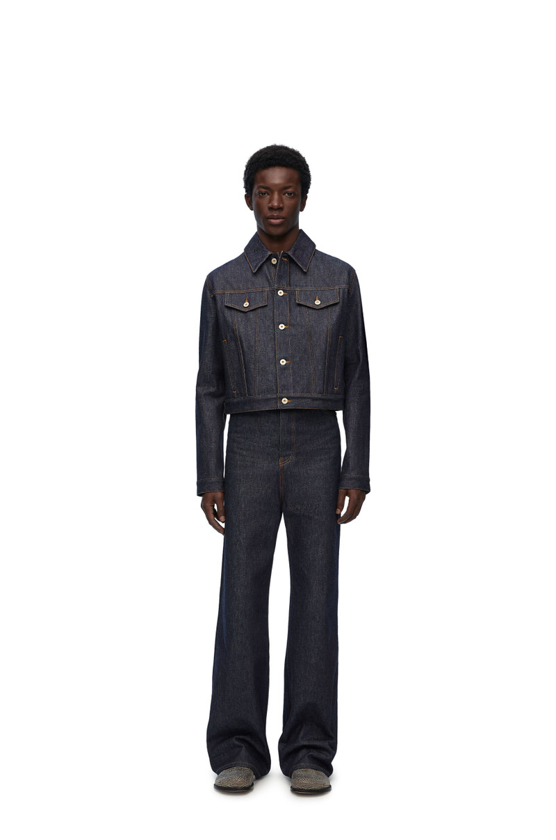 Loewe Trucker jacket in denim outlook