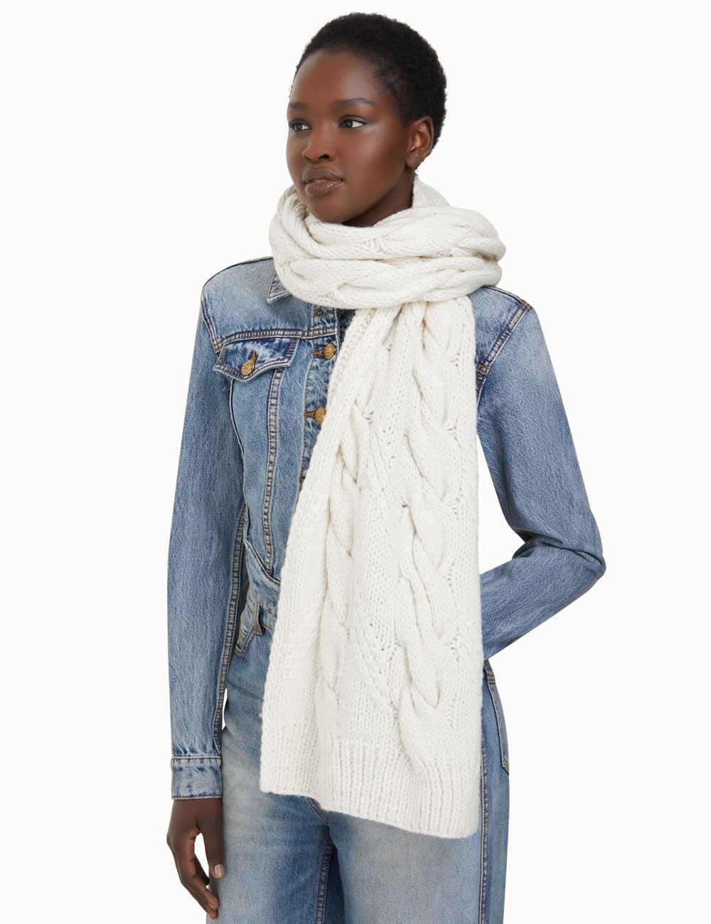 LUMINOSITY CABLE SCARF - 2