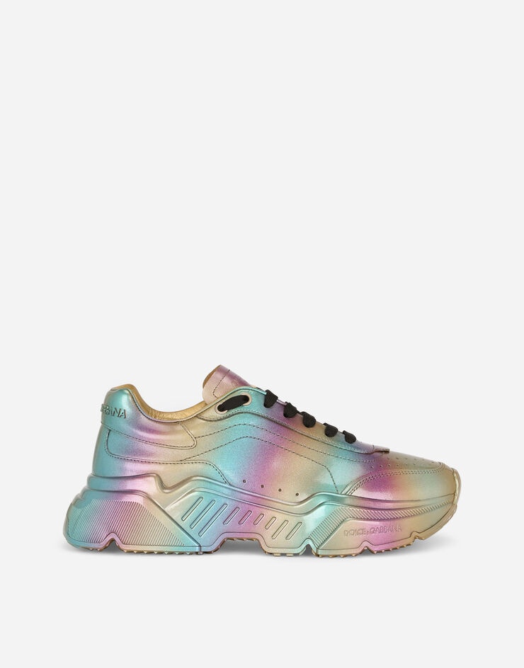 Multi-colored calfskin Daymaster sneakers - 1