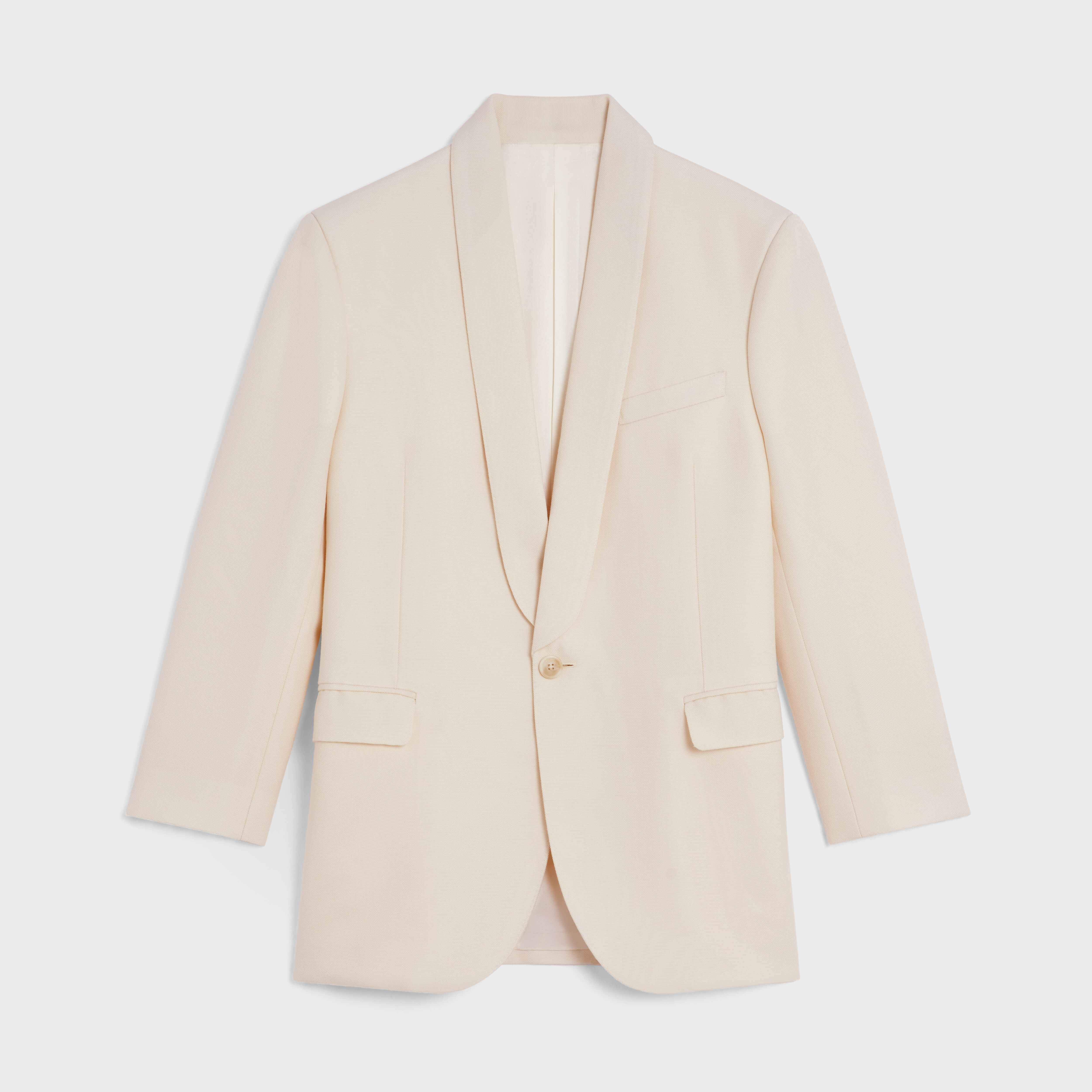 boxy jacket in mohair wool - 1
