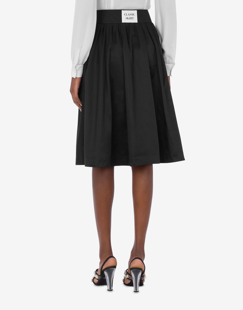 JEWELED 단추 POPLIN SKIRT 3