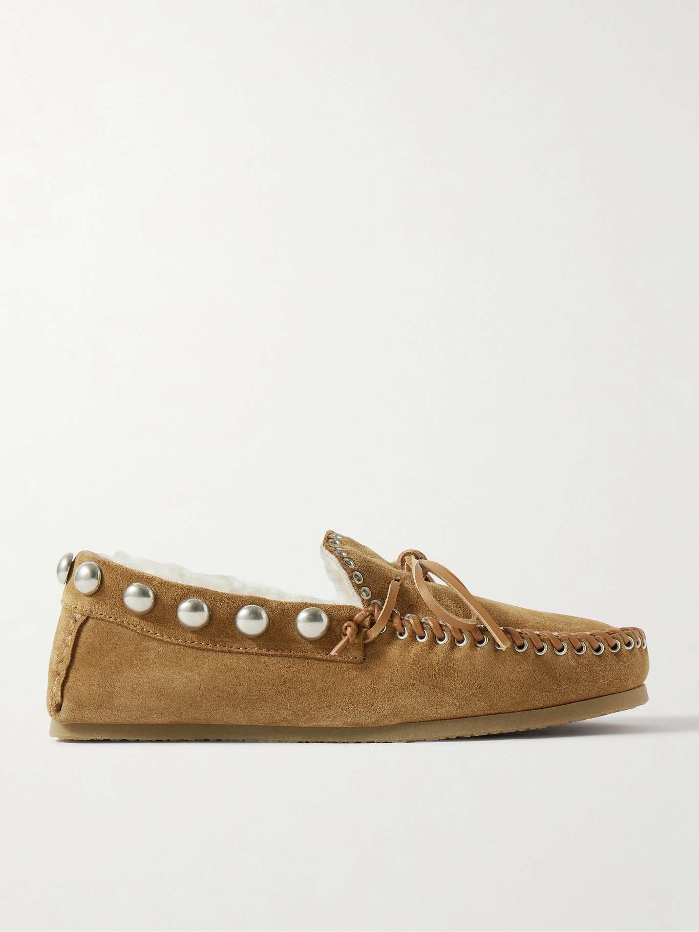 【関税&送料込】Isabel Marant Fitzo Loafers Isabel Marant Fitza embellished suede loafers | netaporter