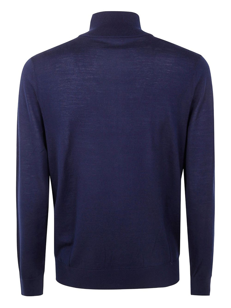 Paul Smith high-neck zip-front cardigan outlook