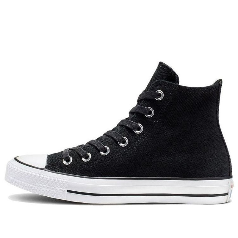 (WMNS) Converse Chuck Taylor All Star Retrograde High Top Corduroy Black White 564961C - 1
