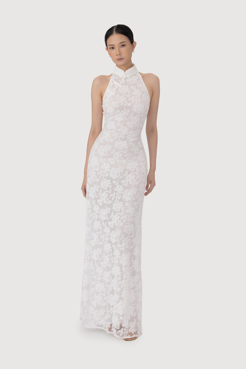 SAU LEE GILLIAN LACE DRESS outlook