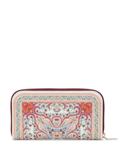 Etro paisley print wallet outlook