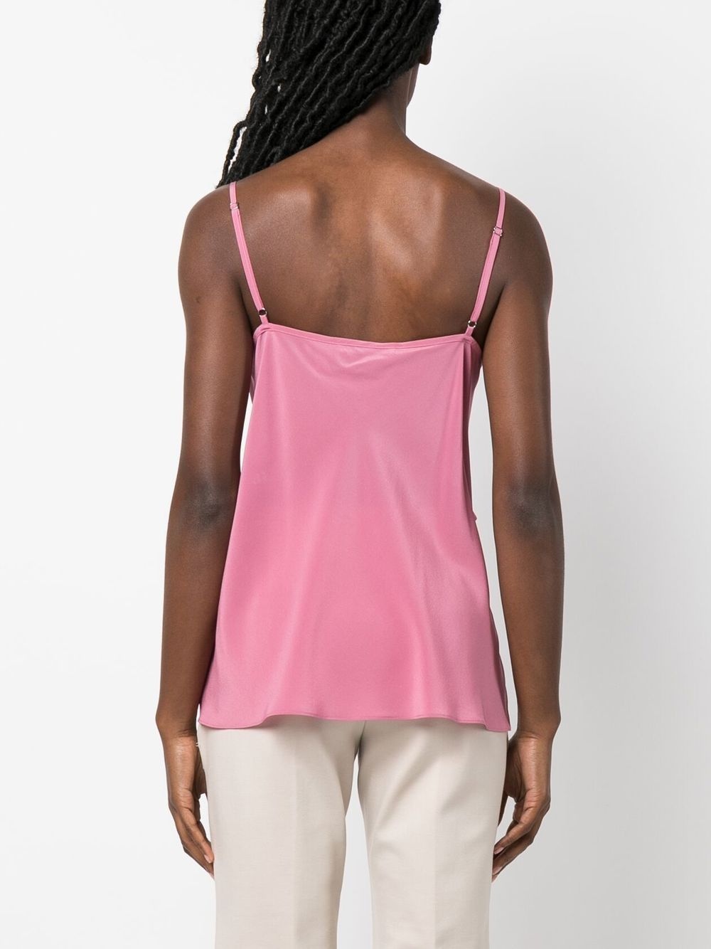 silk strappy vest top - 4