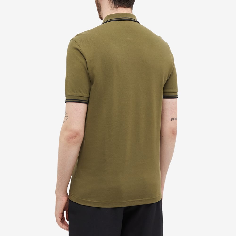 Fred Perry Slim Fit Twin Tipped Polo - 4