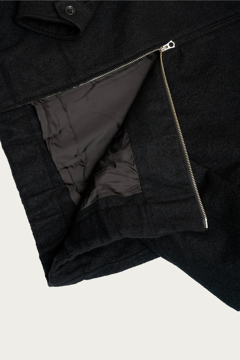 Machine Jacket - Black Wool Flannel 4