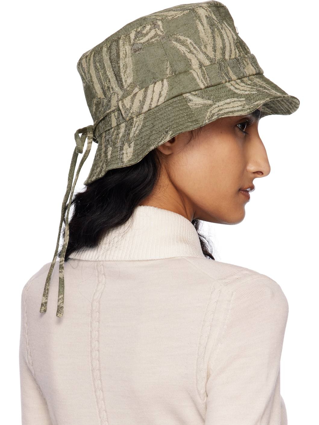Khaki 'The Artichaut' Bucket Hat - 3
