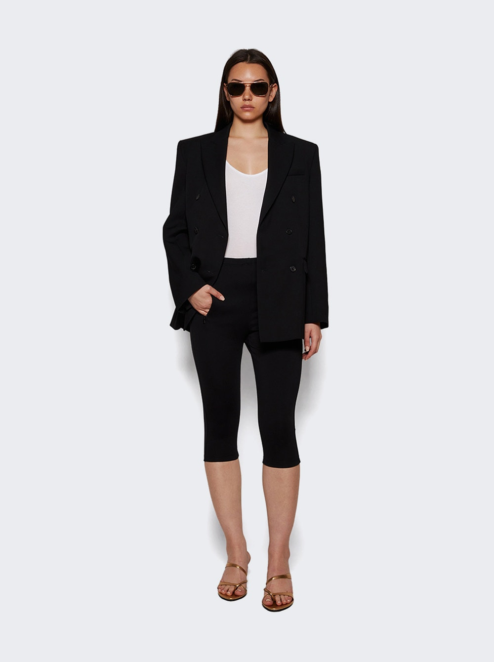 Crop Legging Black - 5