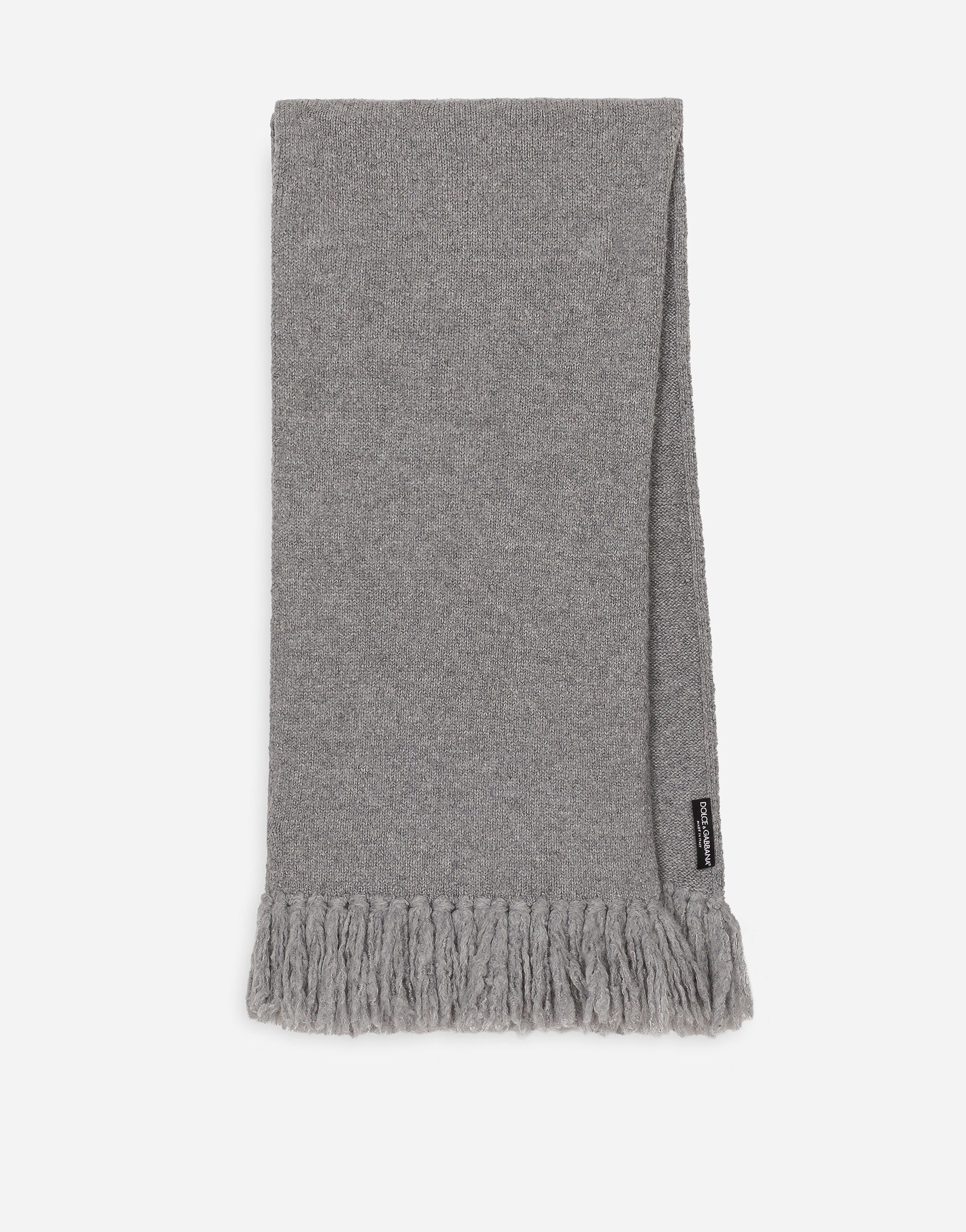Stretch technical wool knit scarf - 2