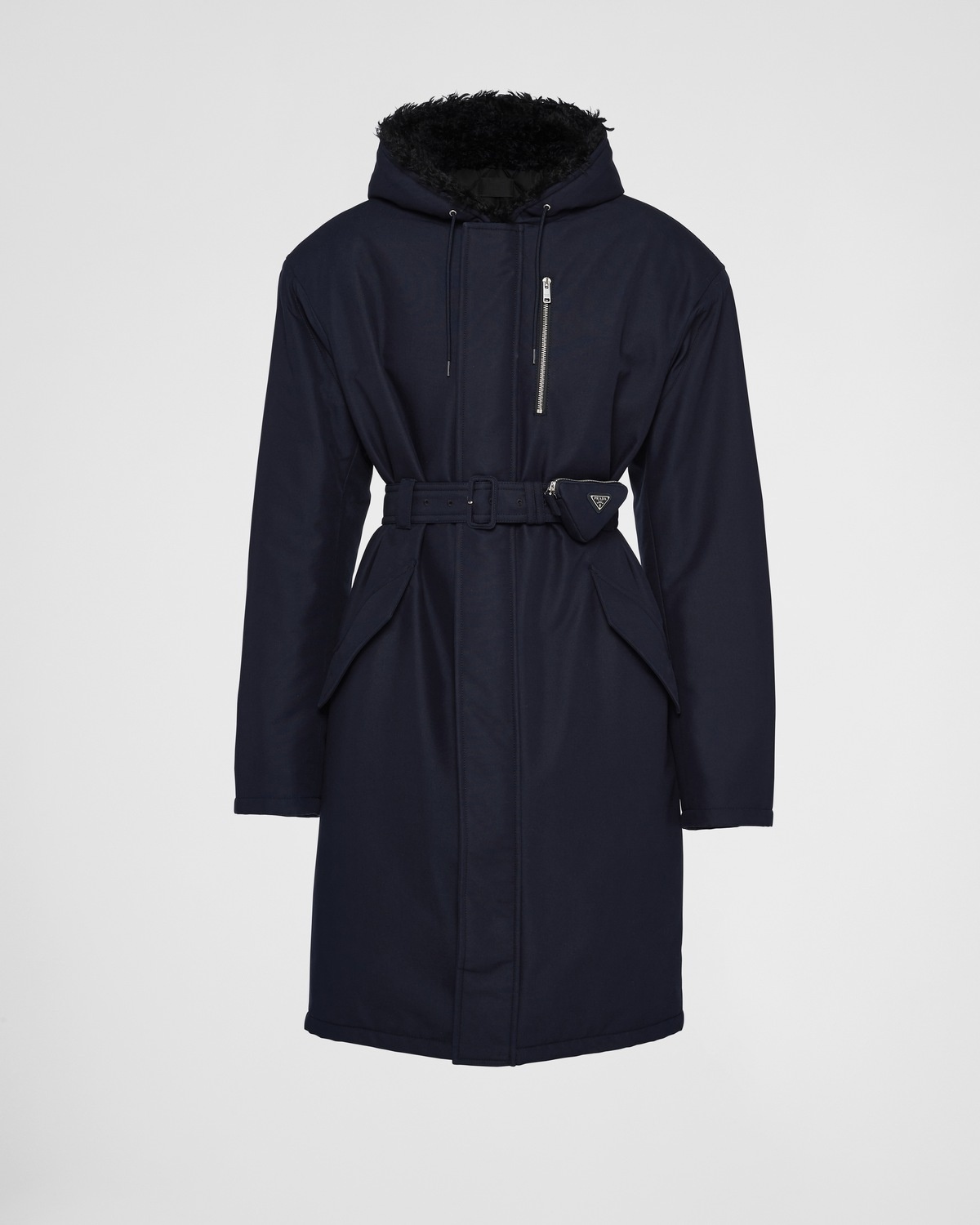 Technical canvas raincoat - 1