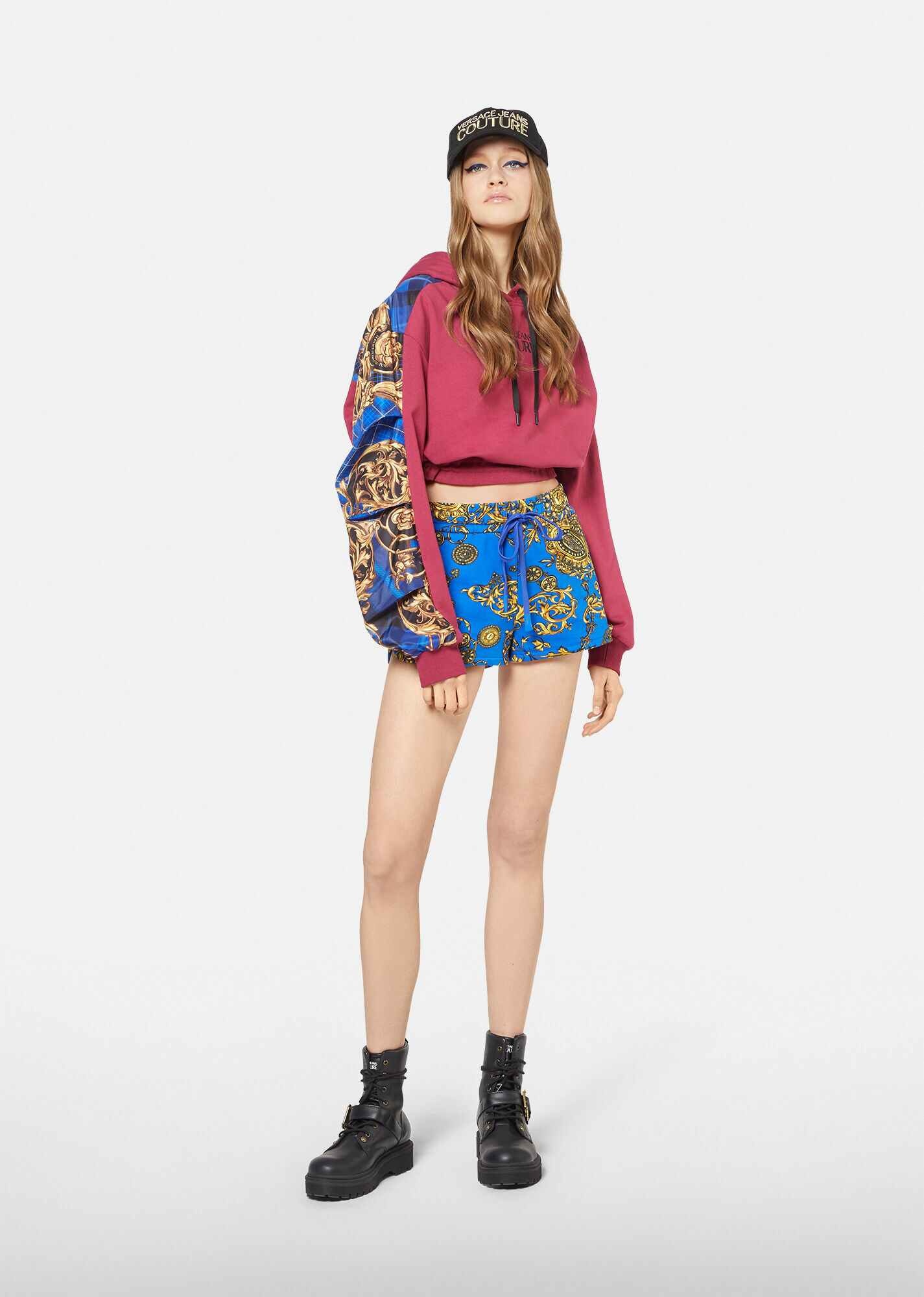 Regalia Baroque Print Shorts - 4