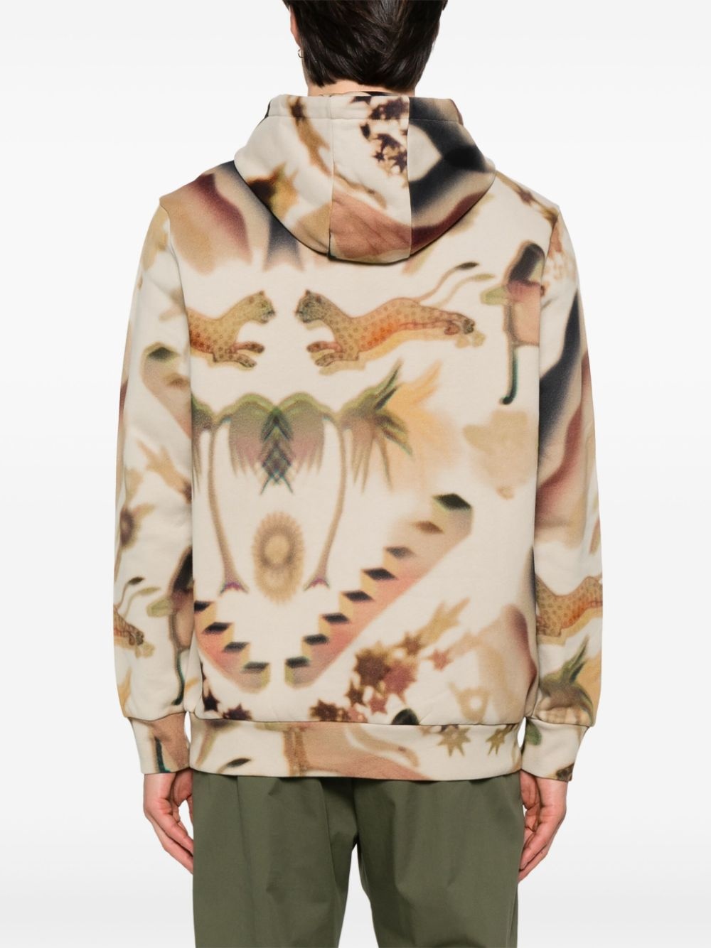 graphic-print hoodie - 4