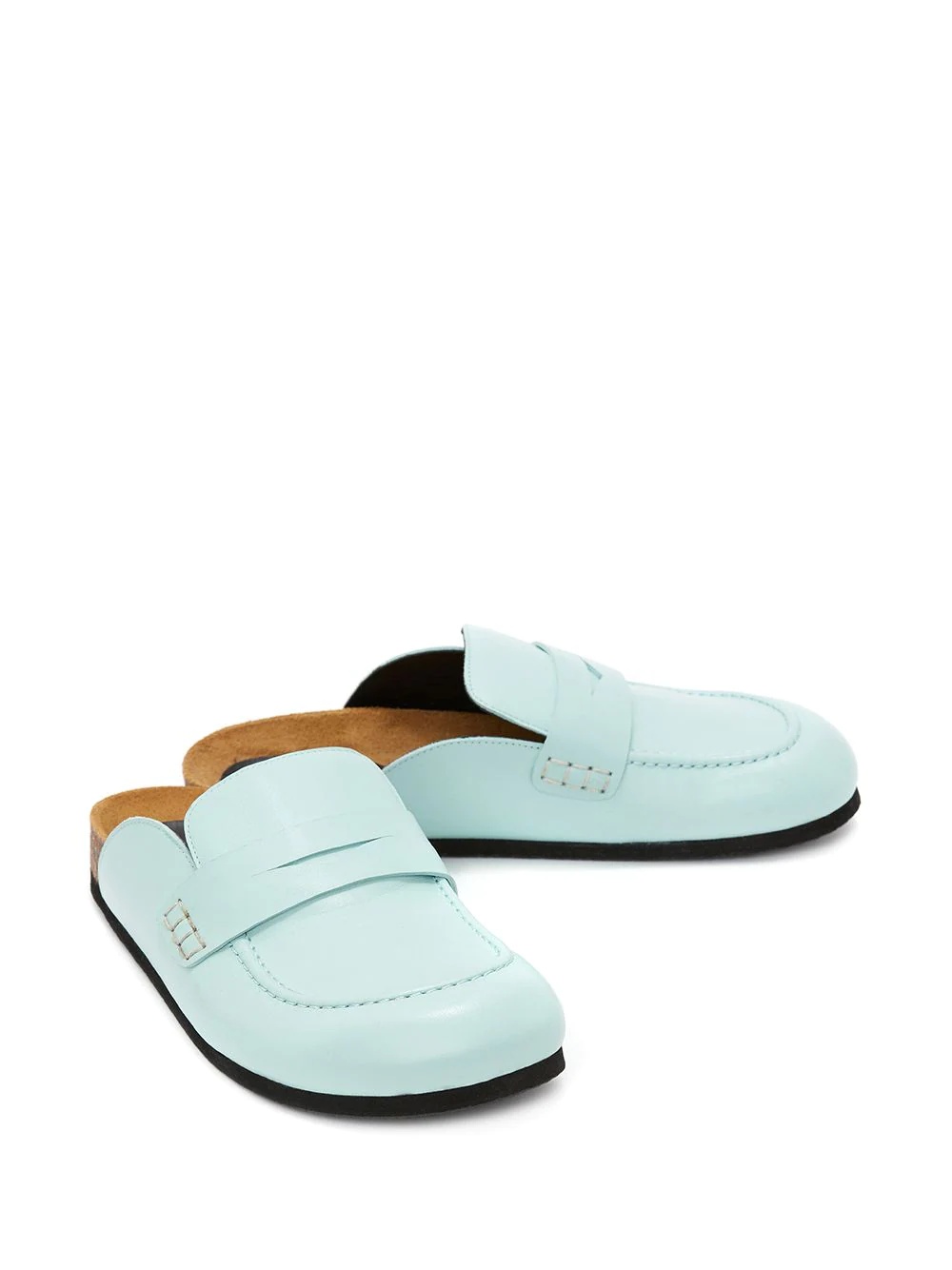 slip-on calf leather loafers - 2