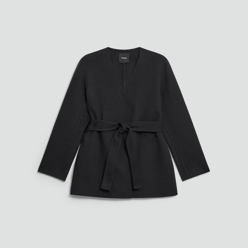Cardigan Jacket in Double-Face Wool-Cashmere 1