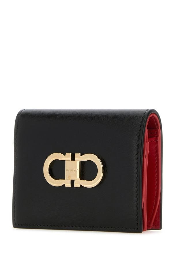 Black leather wallet - 2