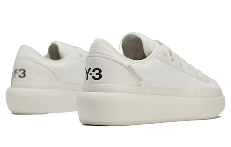 adidas Y-3 Ajatu Court Low 'Core White Black' HR1929 - 4