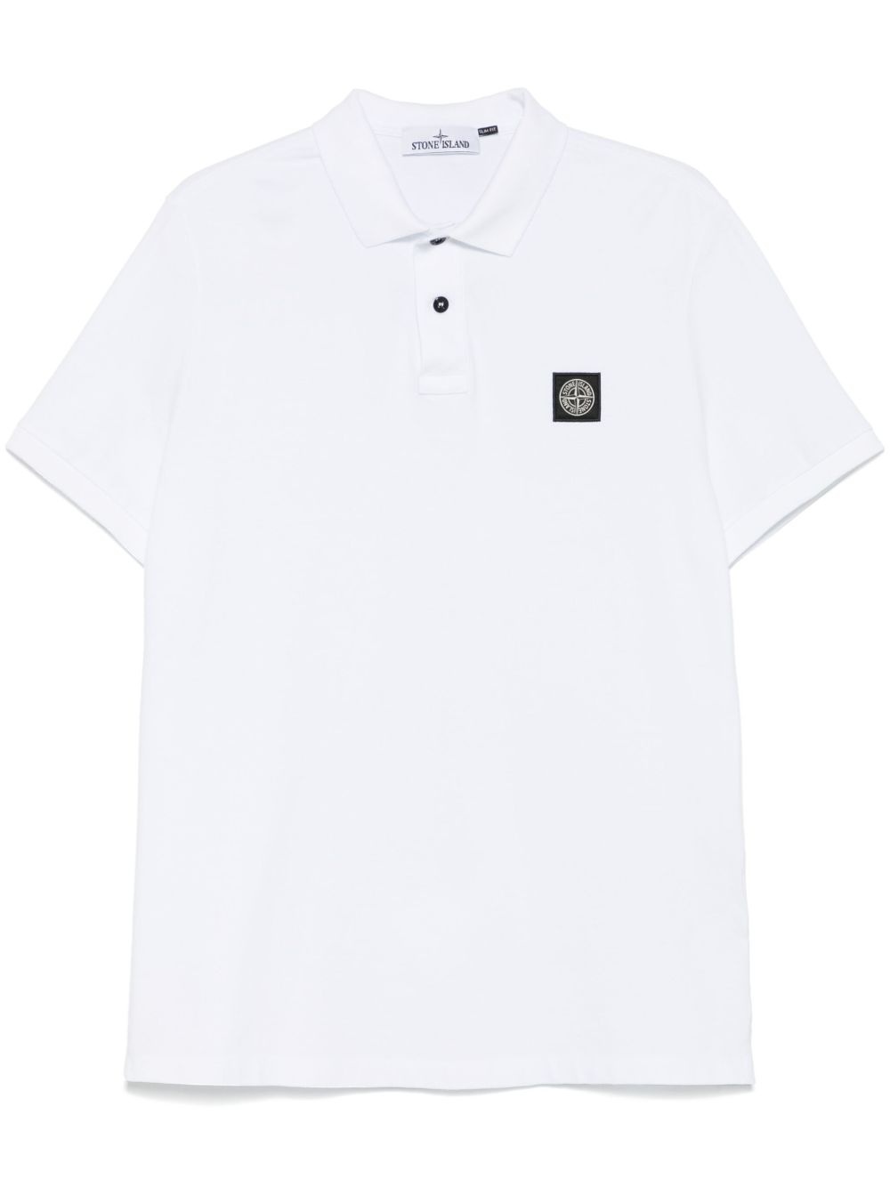 piqué-weave polo shirt - 1