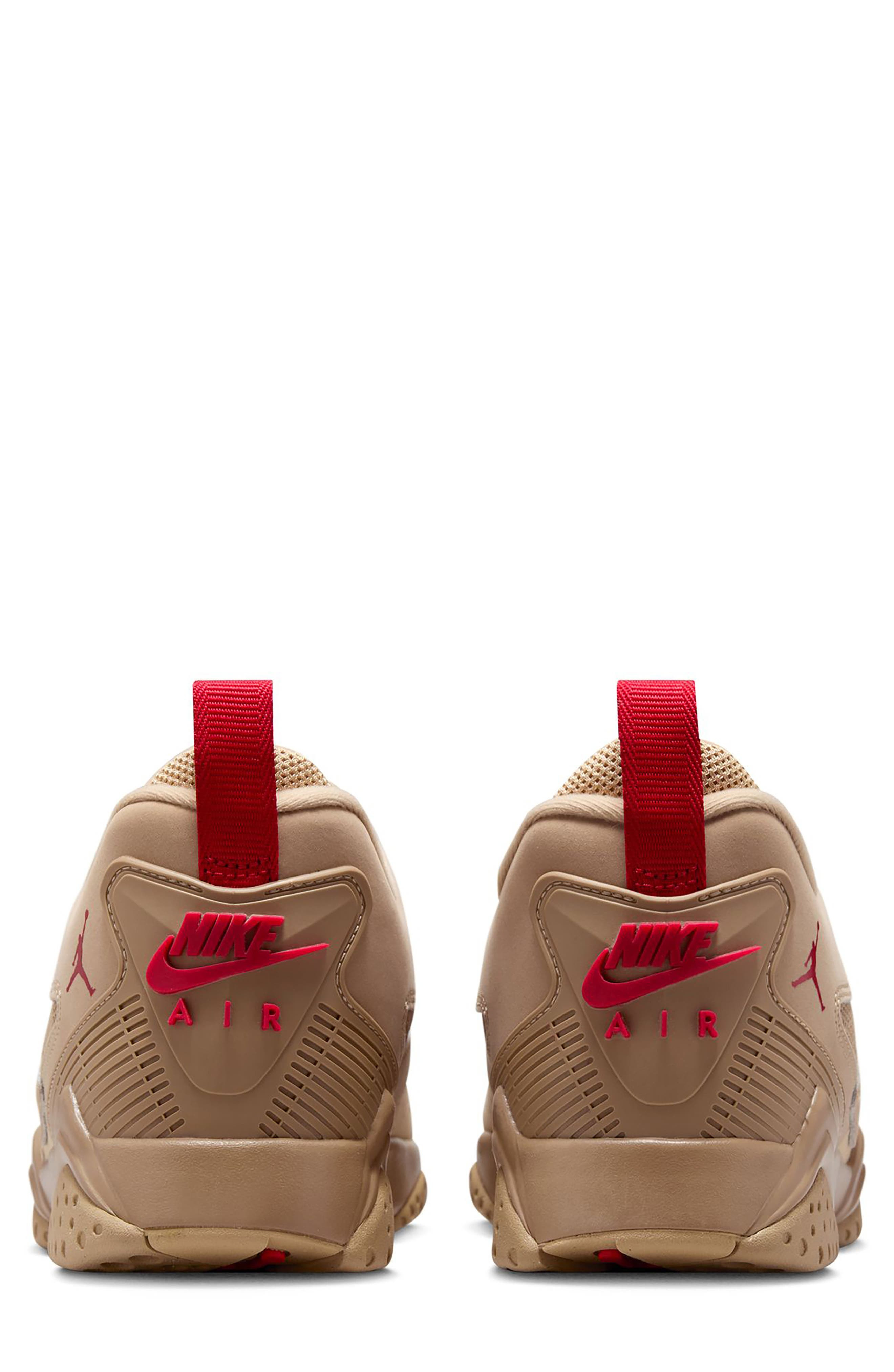 Nike Air Jordan MVP 92 Sneaker in Desert Camo/Fire Red at Nordstrom - 5
