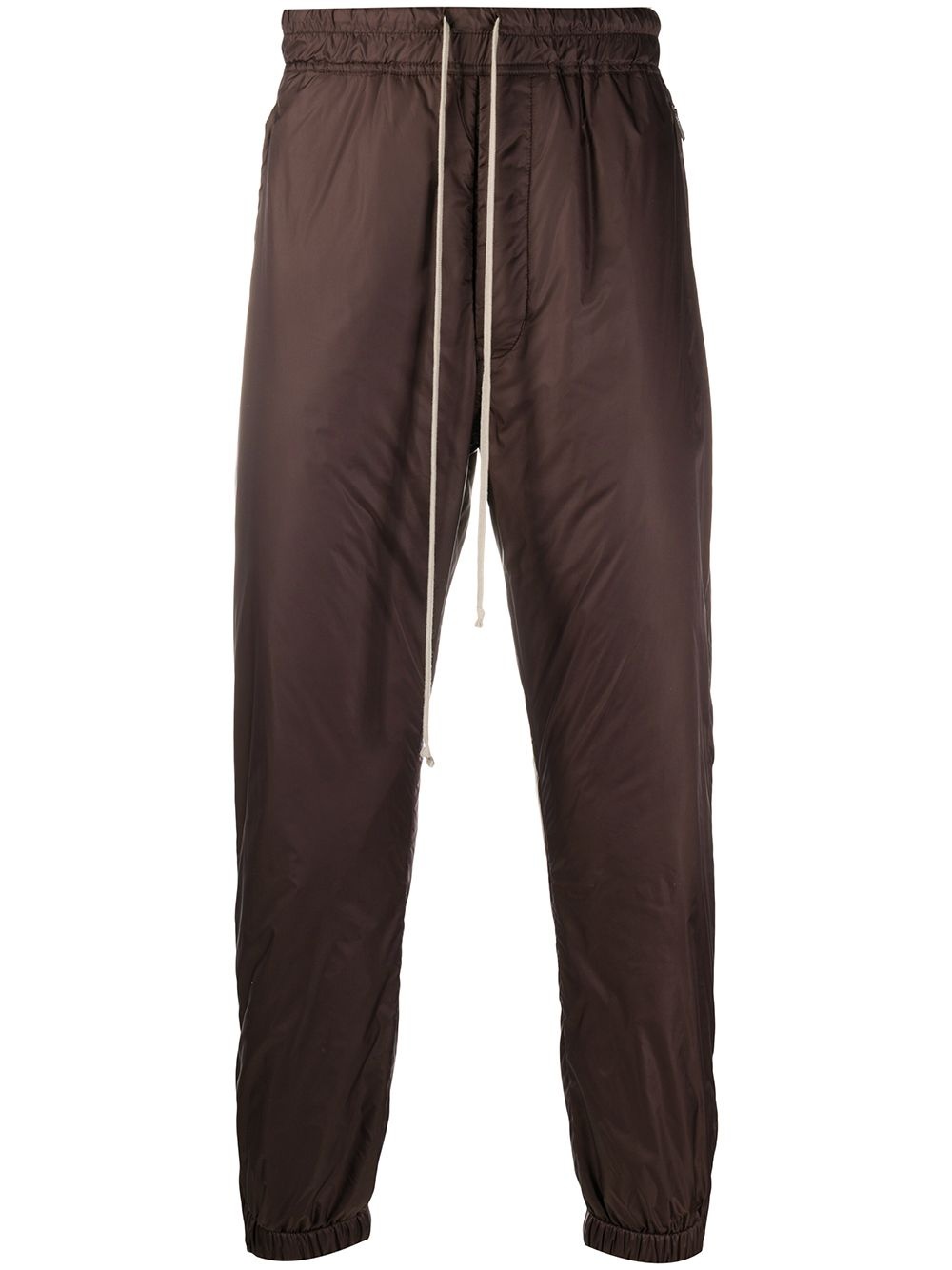 drawstring waist trousers - 1