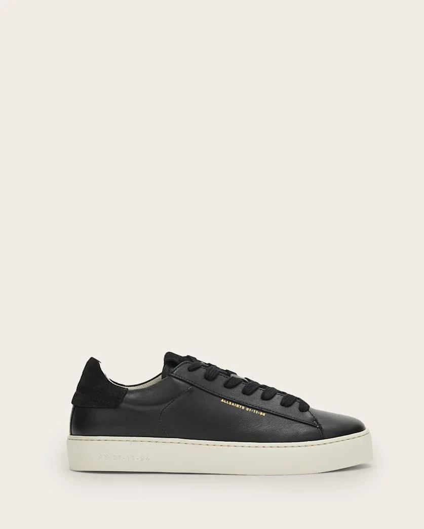 SHANA LOW TOP LEATHER SNEAKERS - 1