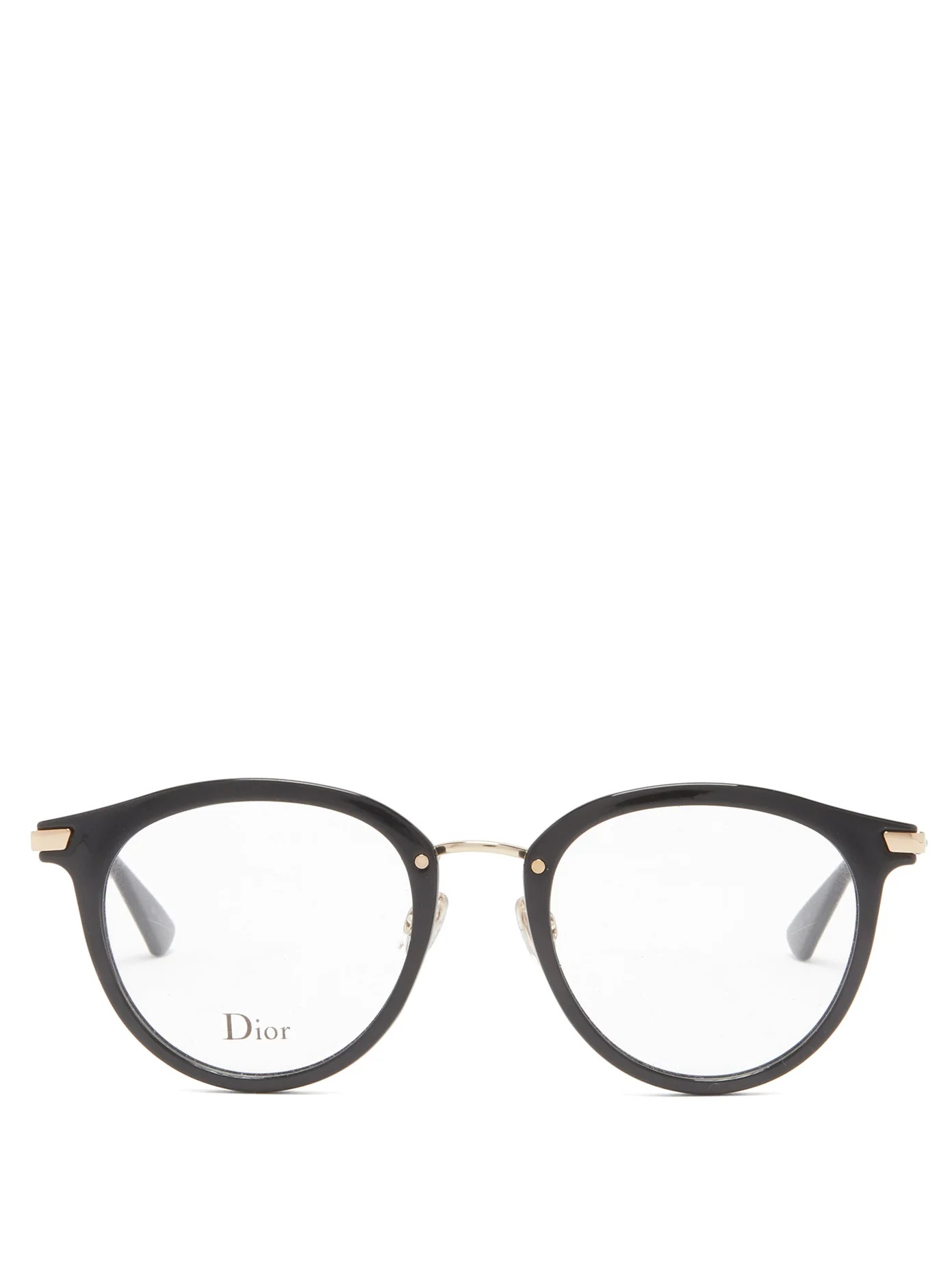 Diorline3F round tortoiseshell-acetate glasses - 1