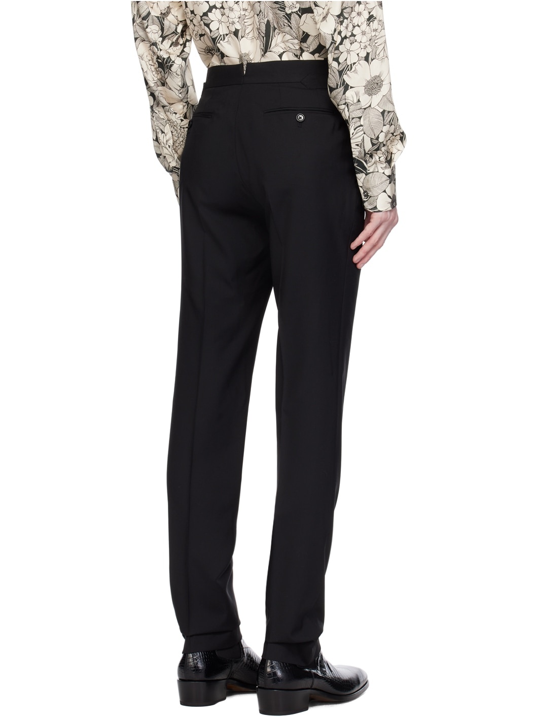 Black Shelton Trousers - 3