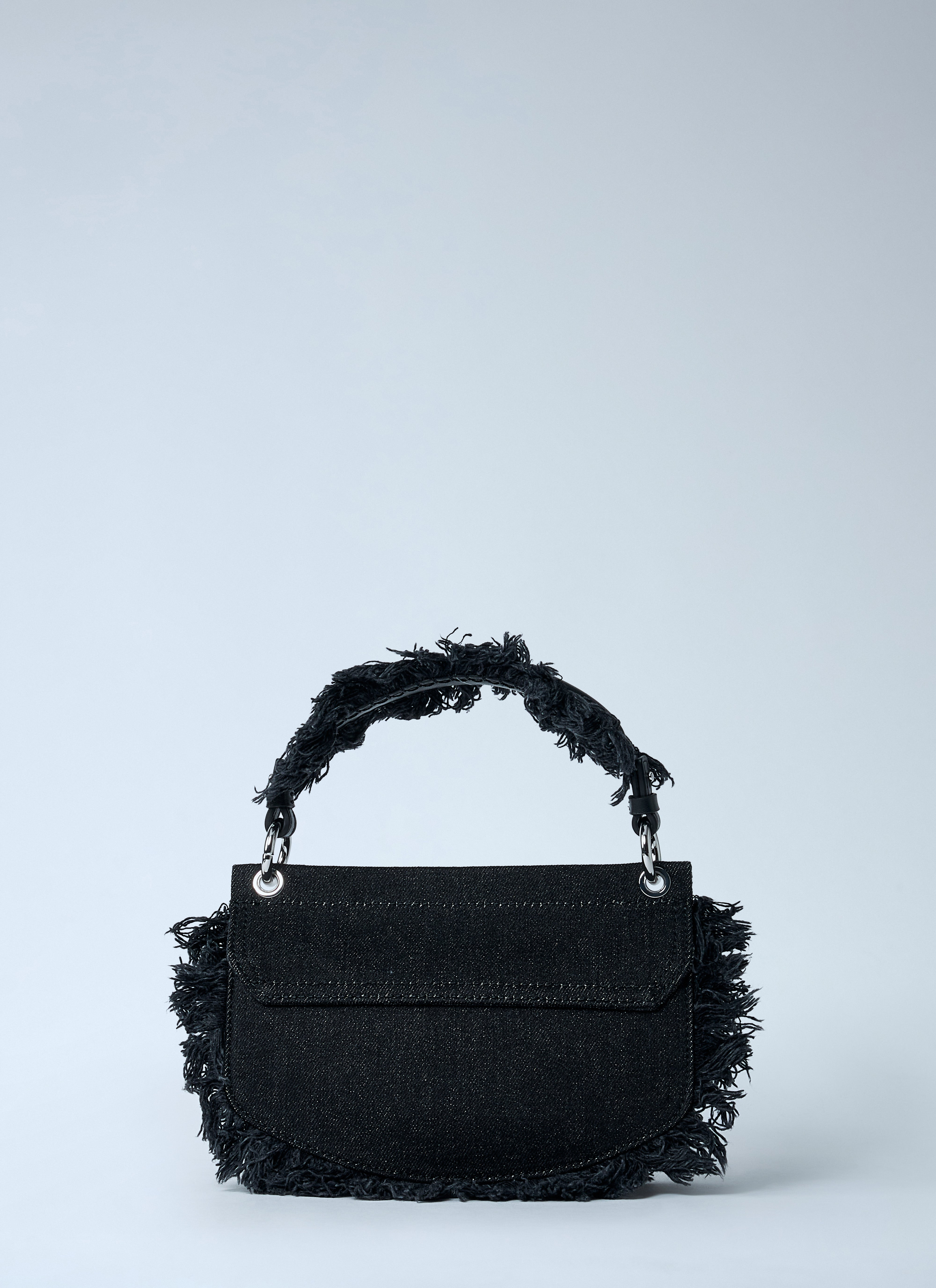 Ganni Women Mini Apo-G Denim Handbag - 3