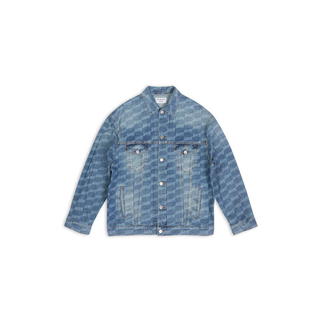 bb monogram large fit jacket - 1