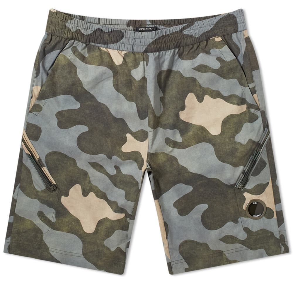 C.P. Company Camo Lens Bermuda Short - 1