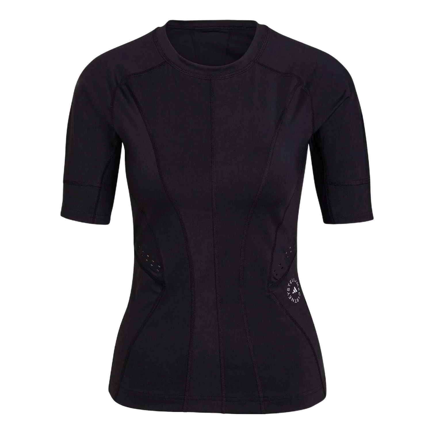 (WMNS) adidas by Stella McCartney TruePurpose Training T-Shirt 'Black' HD9103 - 1