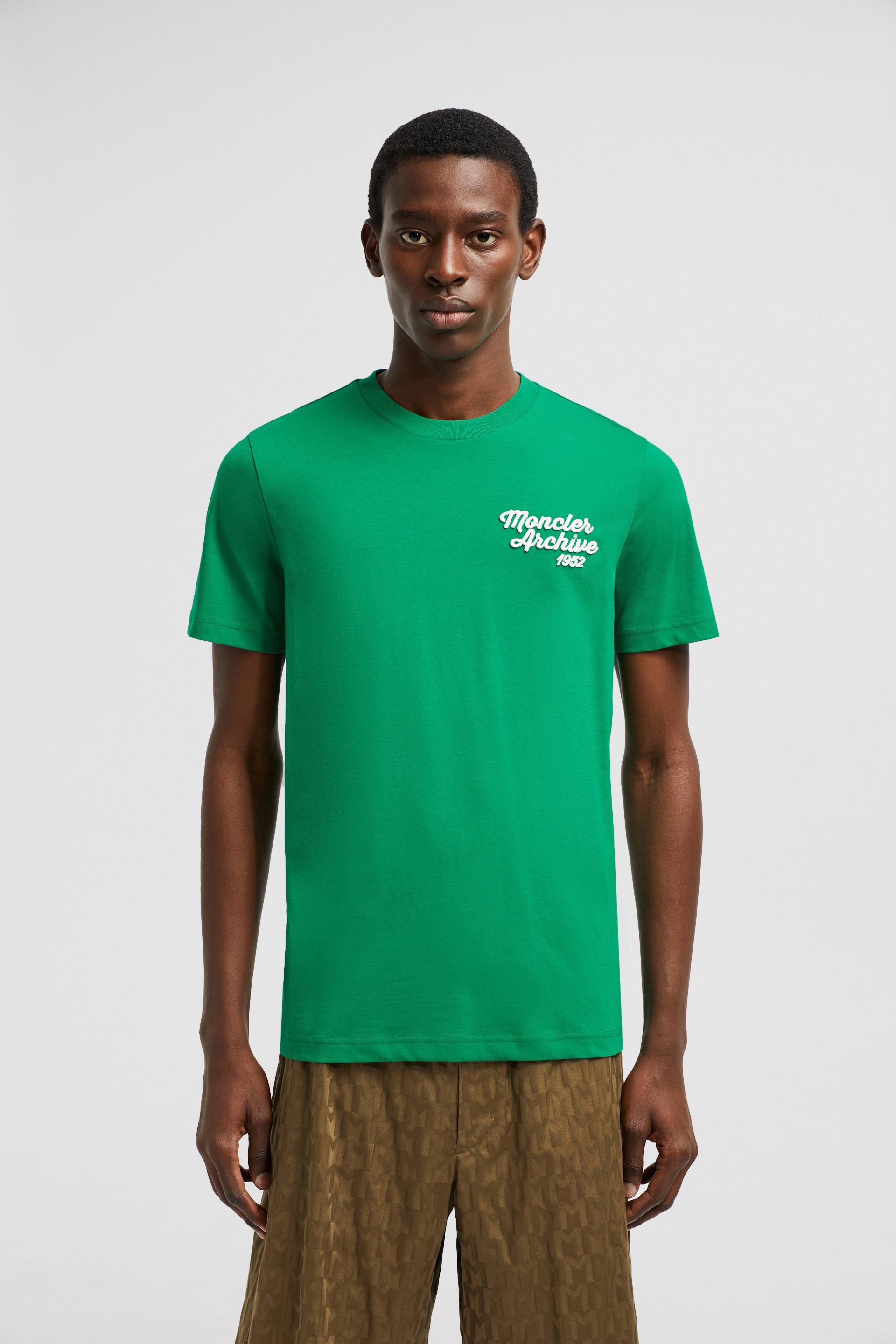 Embroidered Logo Cotton T-Shirt - 3