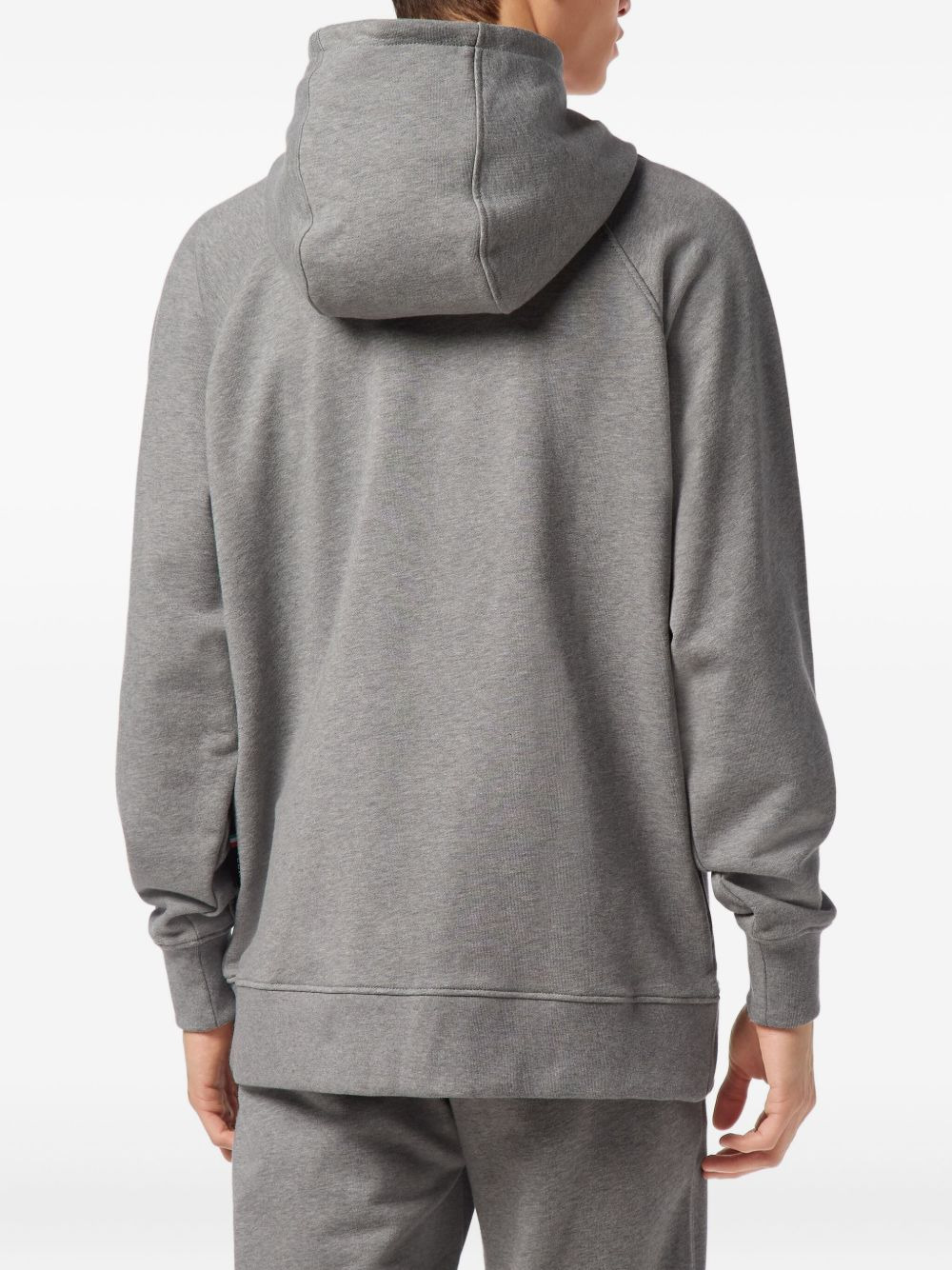 logo-patch hoodie - 3