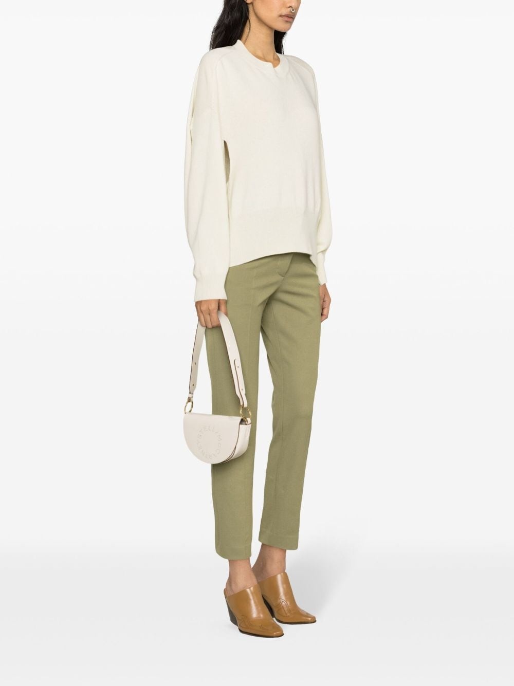 Regenerated cashmere blend jumper - 3