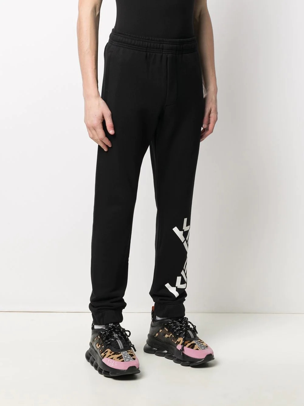 logo track pants - 3