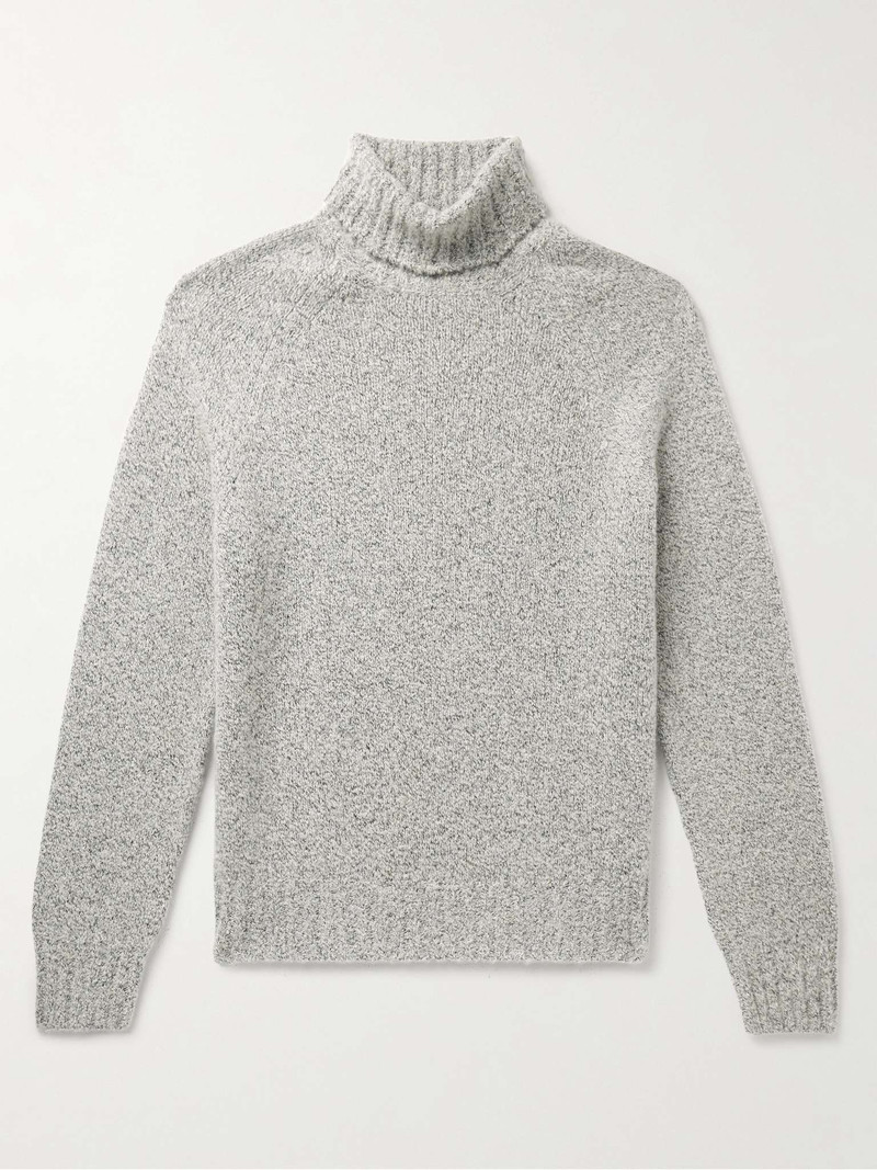 Cashmere and Silk-Blend Rollneck Sweater 1