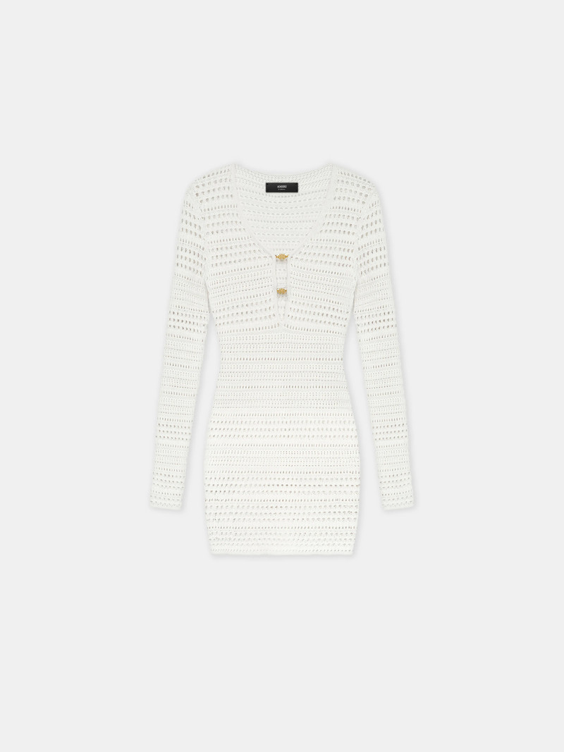 WOMEN'S CROCHET MINI DRESS - 1