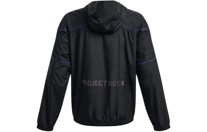 Under Armour Under Armour Project Rock Anorak Jacket 'Black' 1380128-001 outlook