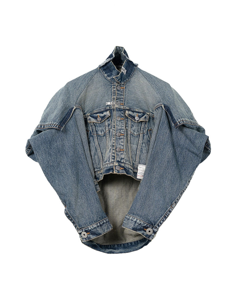 Asymmetric Denim Jacket 19