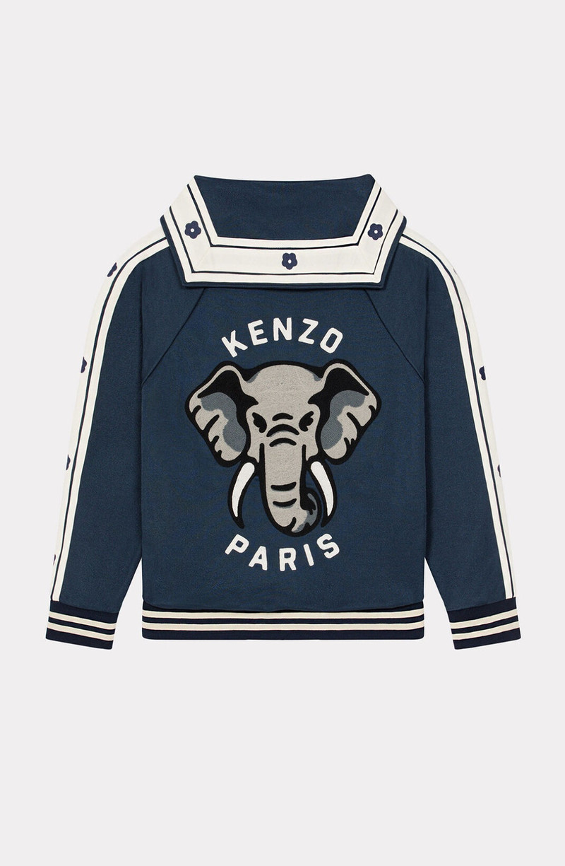 KENZO 'KENZO Elephant' zipped jacket outlook
