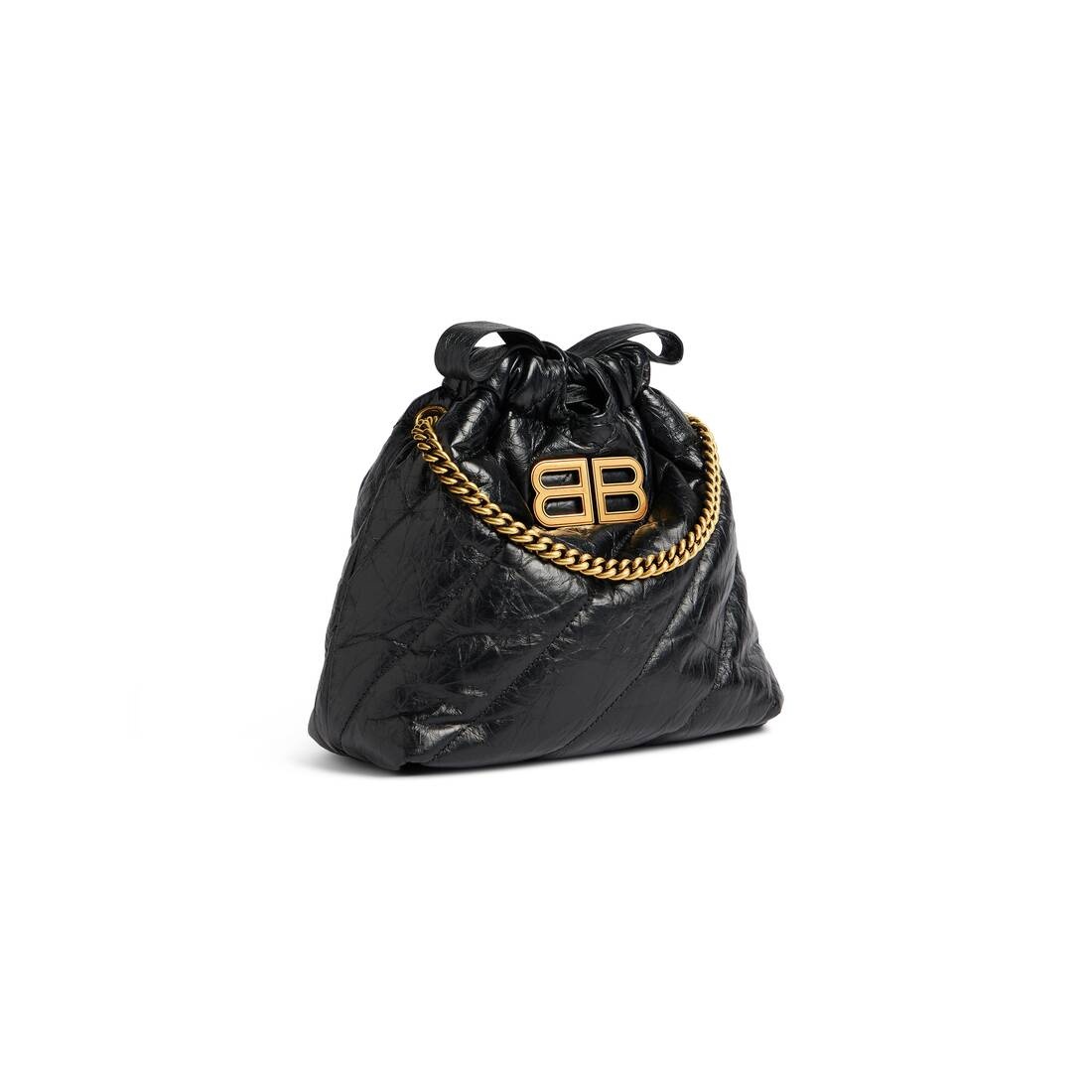 Women's Crush Xs Tote Bag Quilted in Black - 2