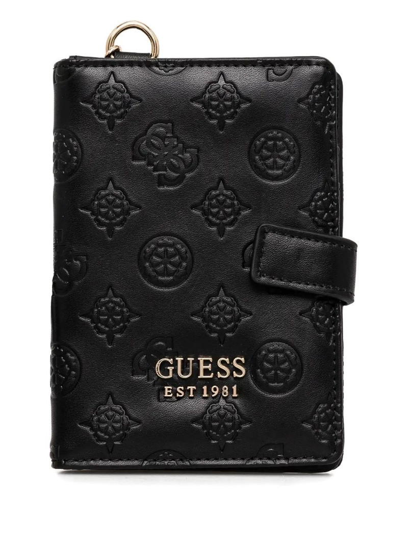GUESS USA embossed-logo passport cover and luggage tag set outlook